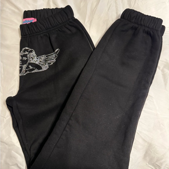 Edikted Angie rhinestone sweatpants - Picture 5 of 7